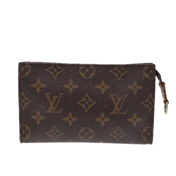 LOUIS VUITTON Monogram Bucket PM Accessory Pouch LV Auth 85074 - Picture 1 of 16